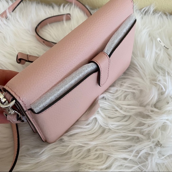 New Michael Kors pebble leather wallet crossbody bag - Picture 7 of 13